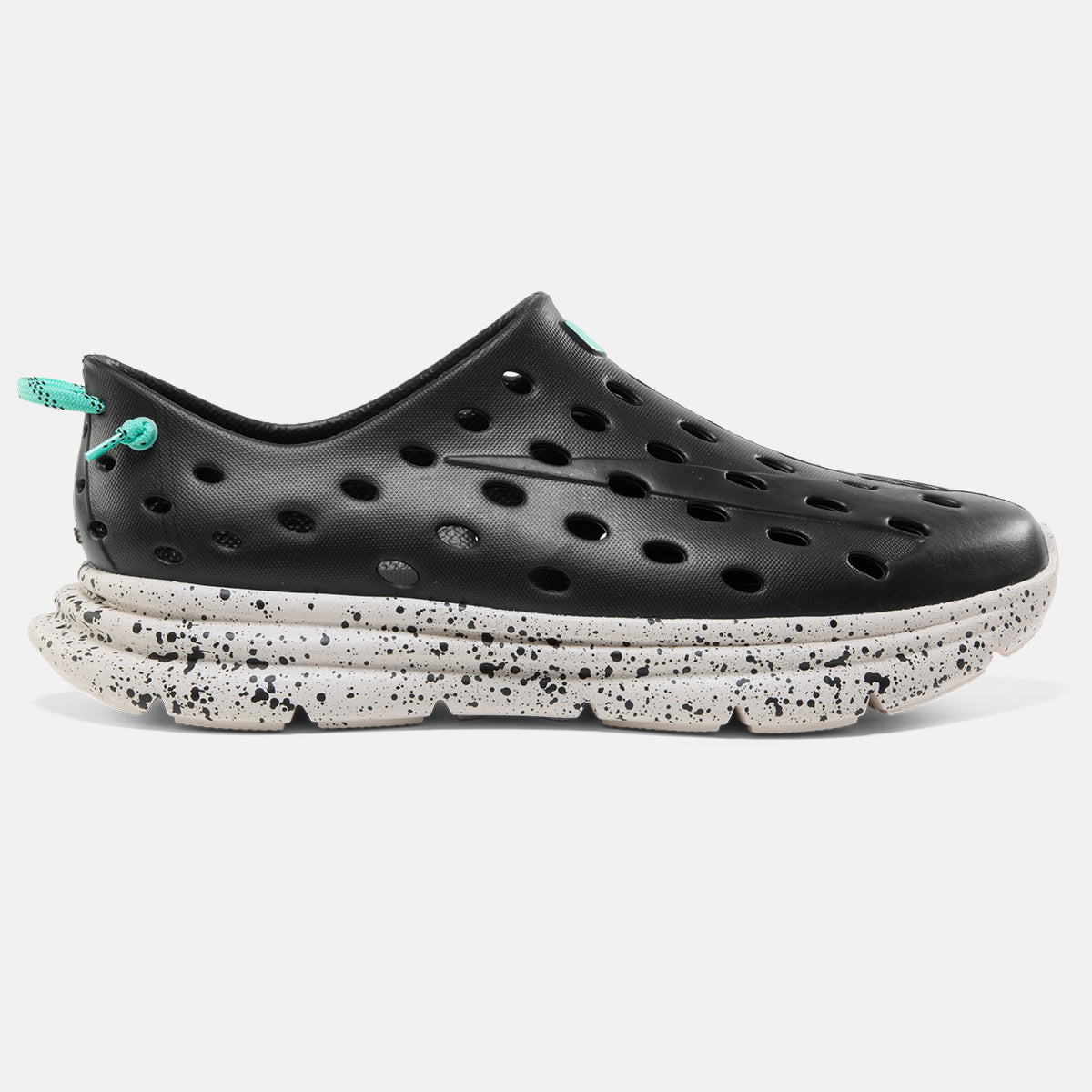 Black / Early Frost Speckle – KANE Revive – Active Recovery Shoe