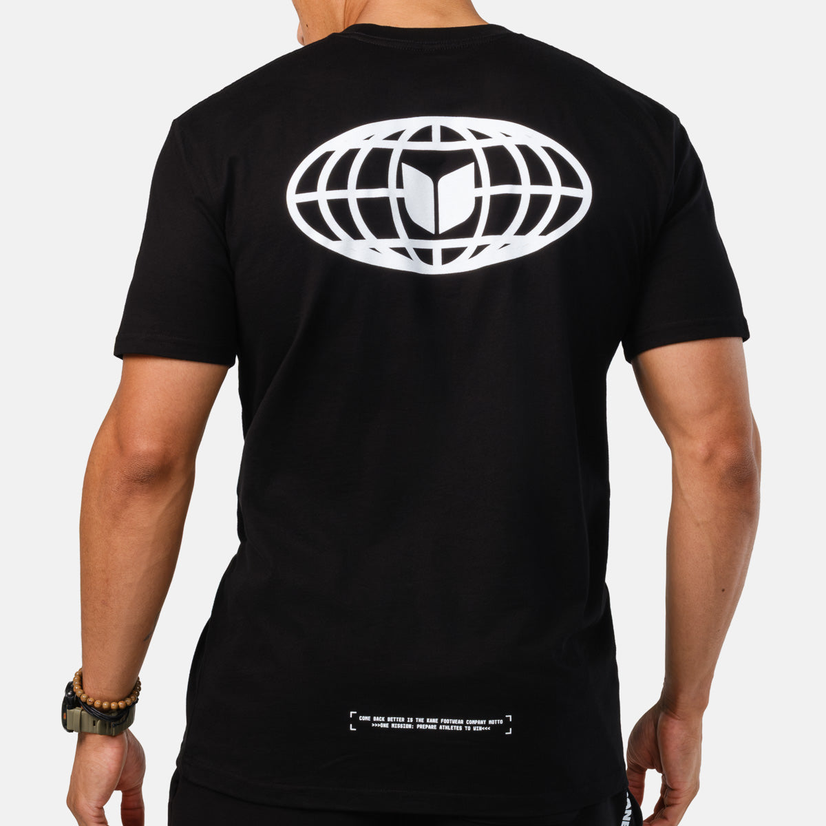 Men's Globe Tee - Black