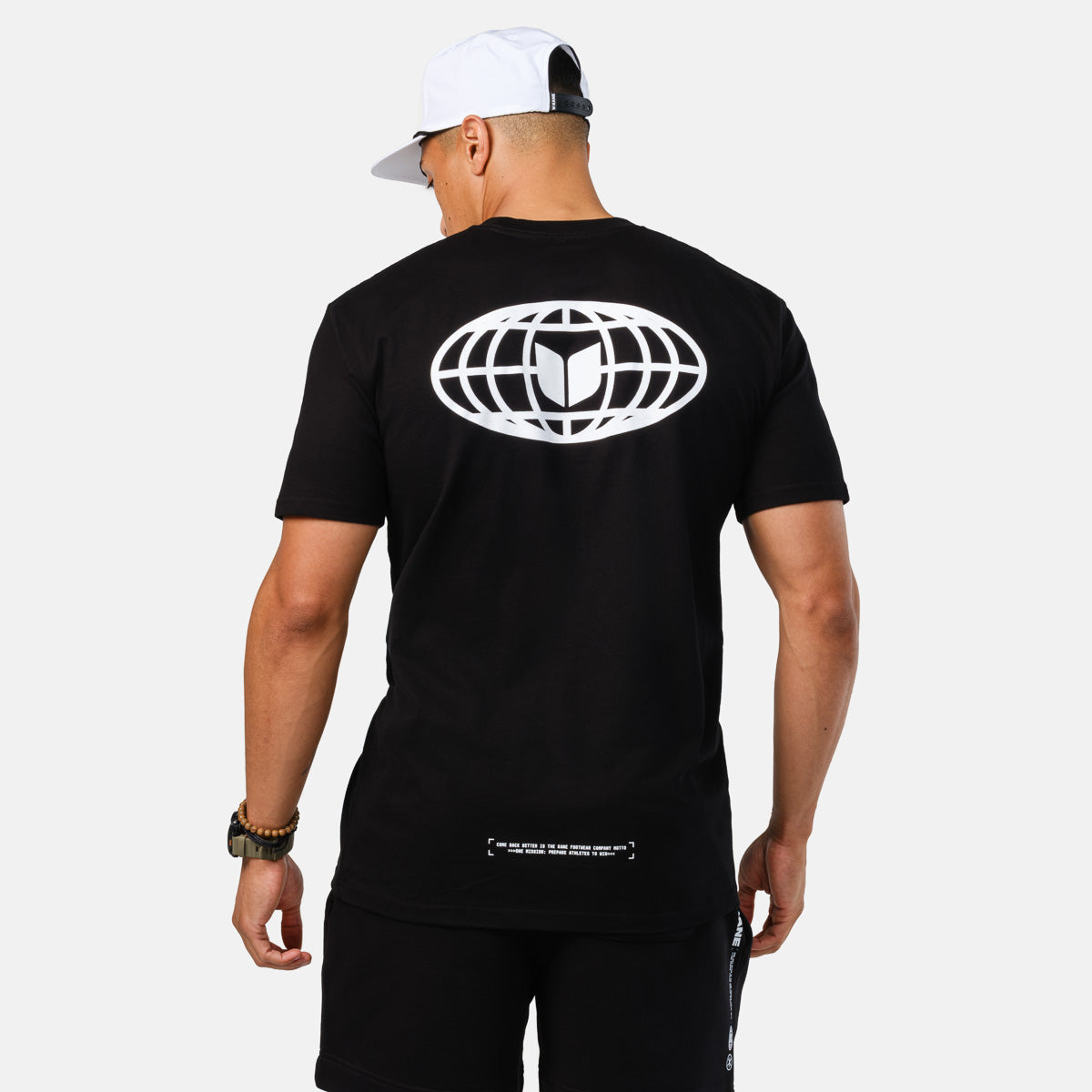 Men's Globe Tee - Black