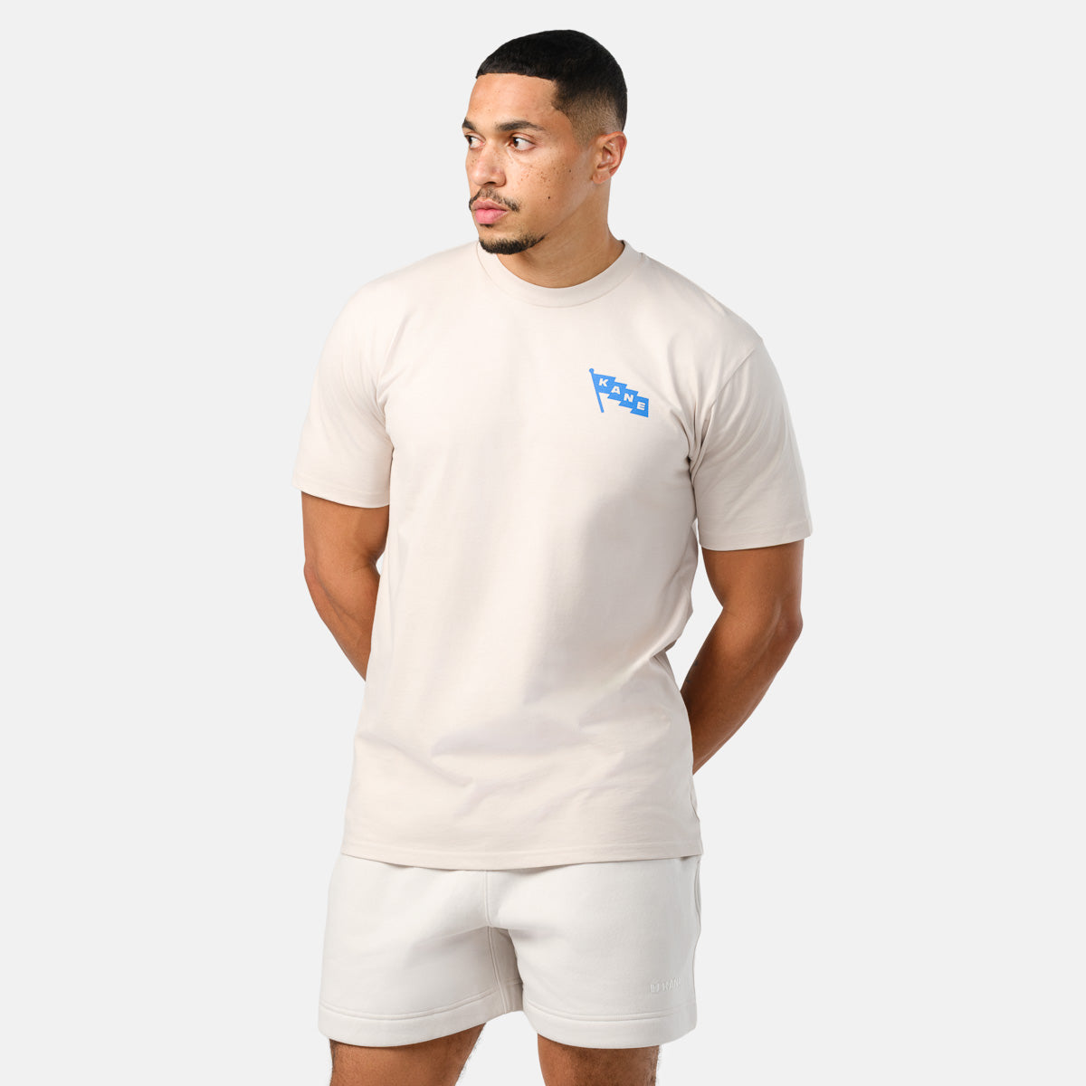 Men's Globe Tee - Bone