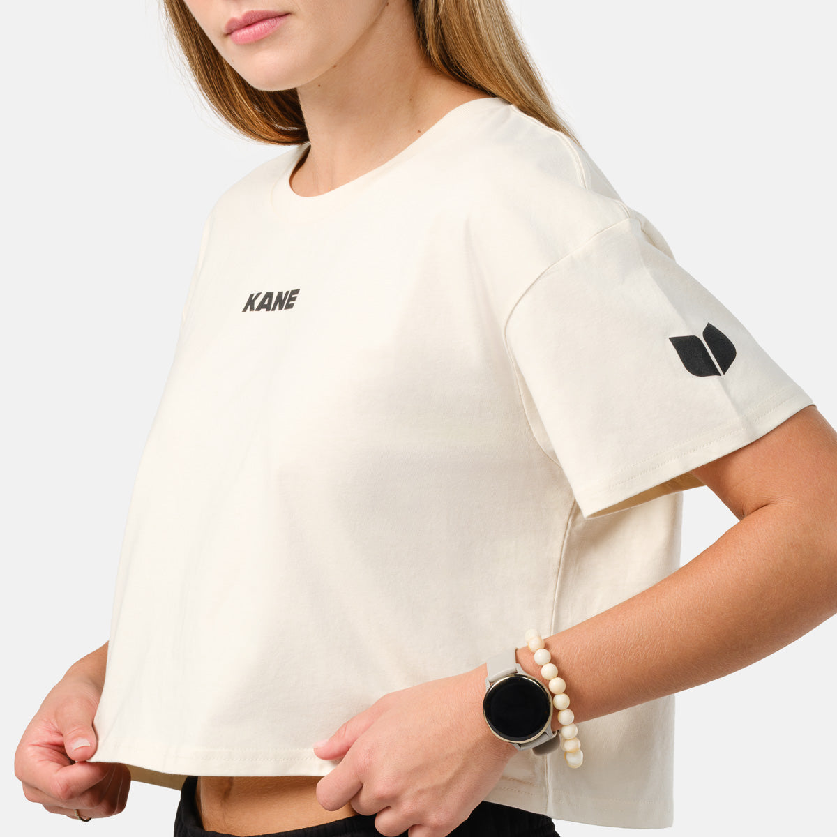 Women's Come Back Better Crop Tee - Ecru