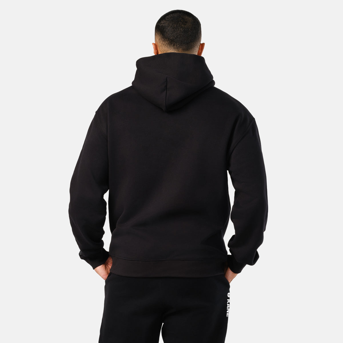 Men's Globe Hoodie - Black