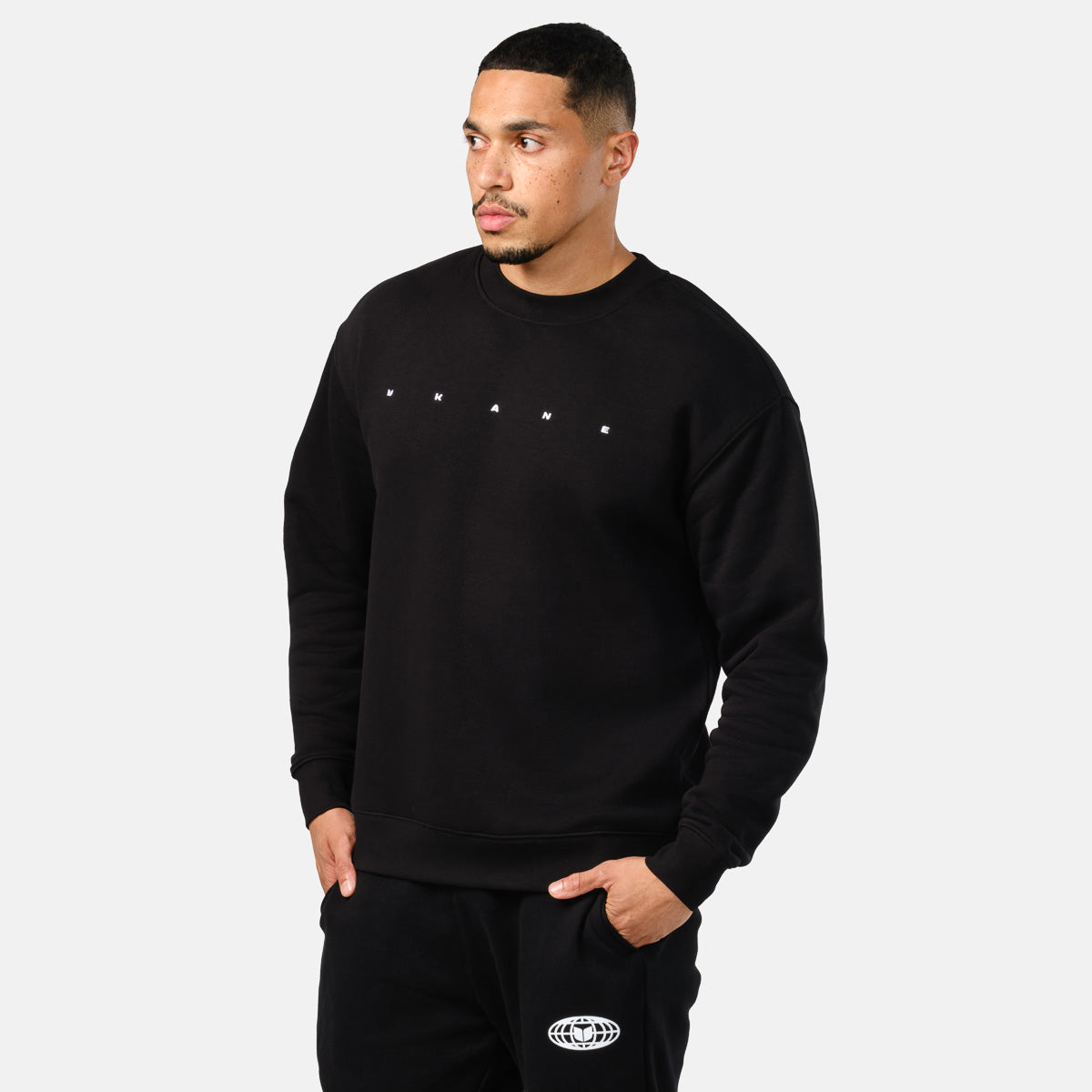 Men's Engineered Crew - Black