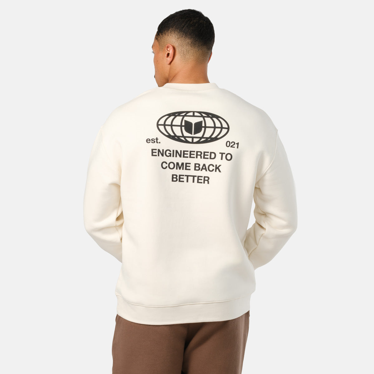 Men's Engineered Crew - Ecru