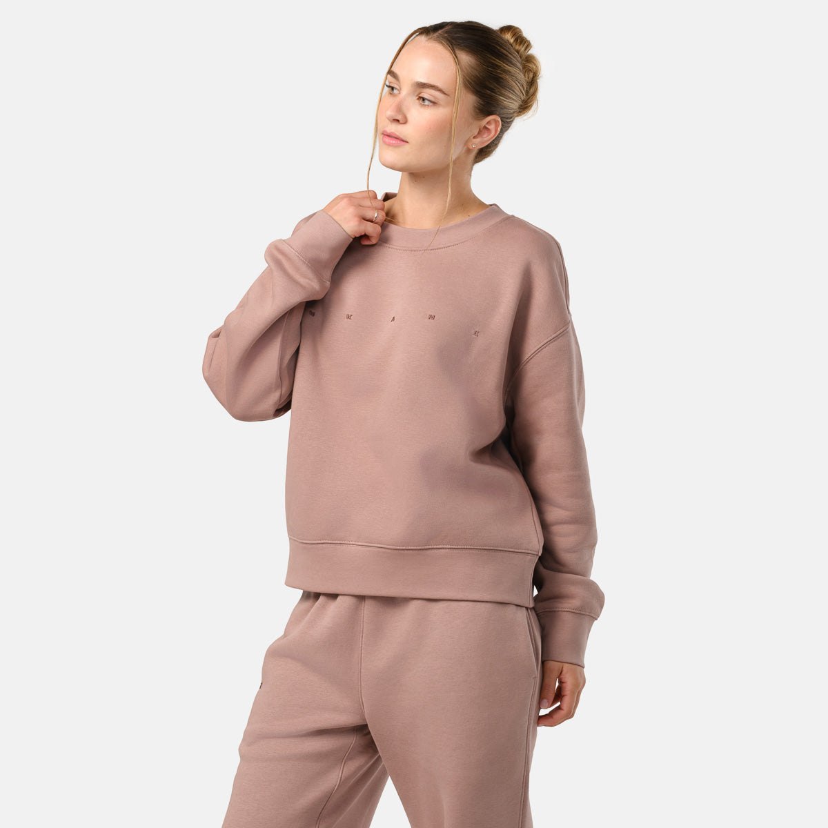 Women's Engineered Crew - Hazy Pink
