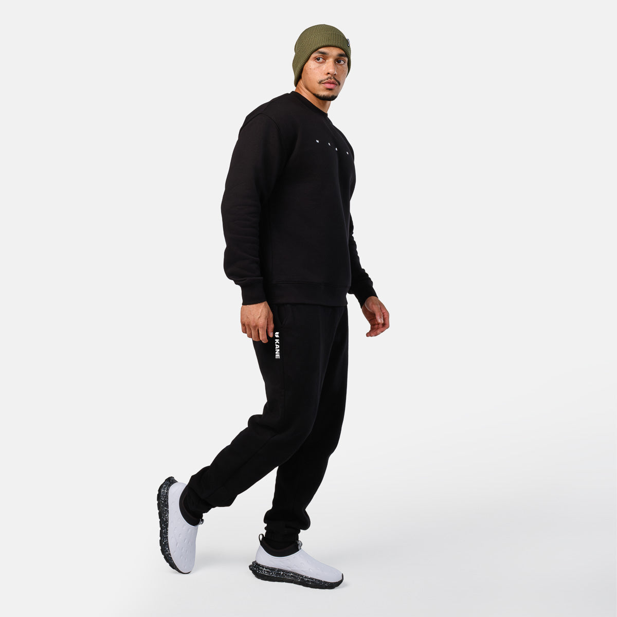 Men's Engineered Crew - Black