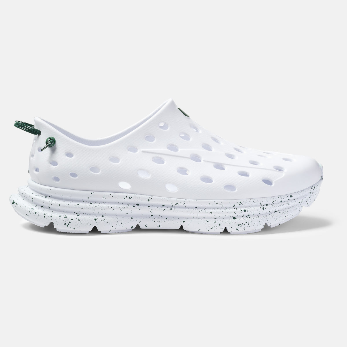 Revive - All White / Green Speckle