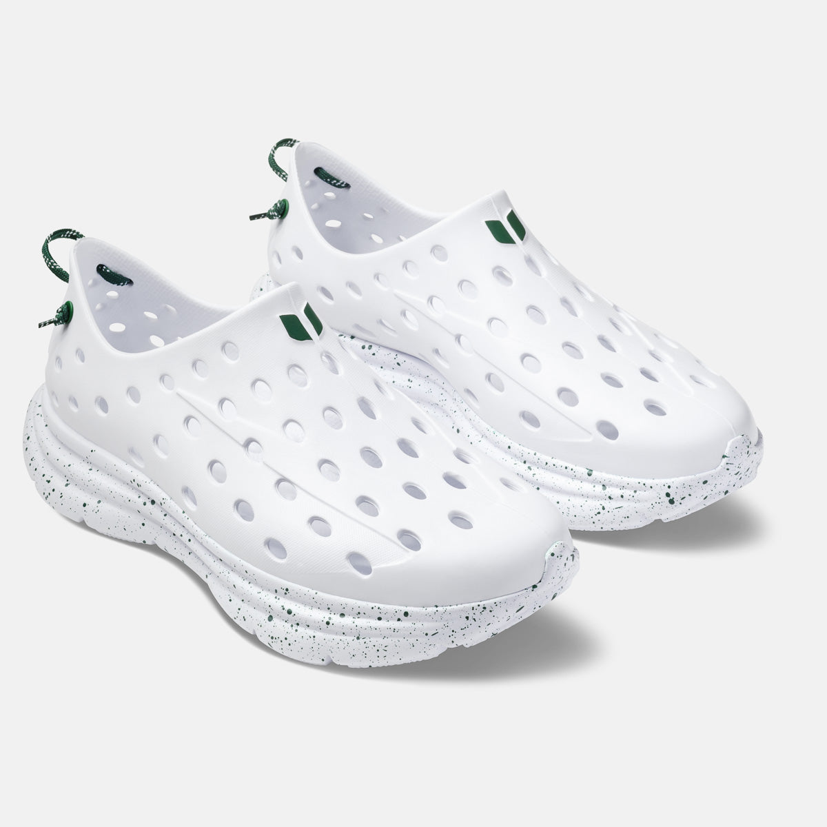 Revive - All White / Green Speckle