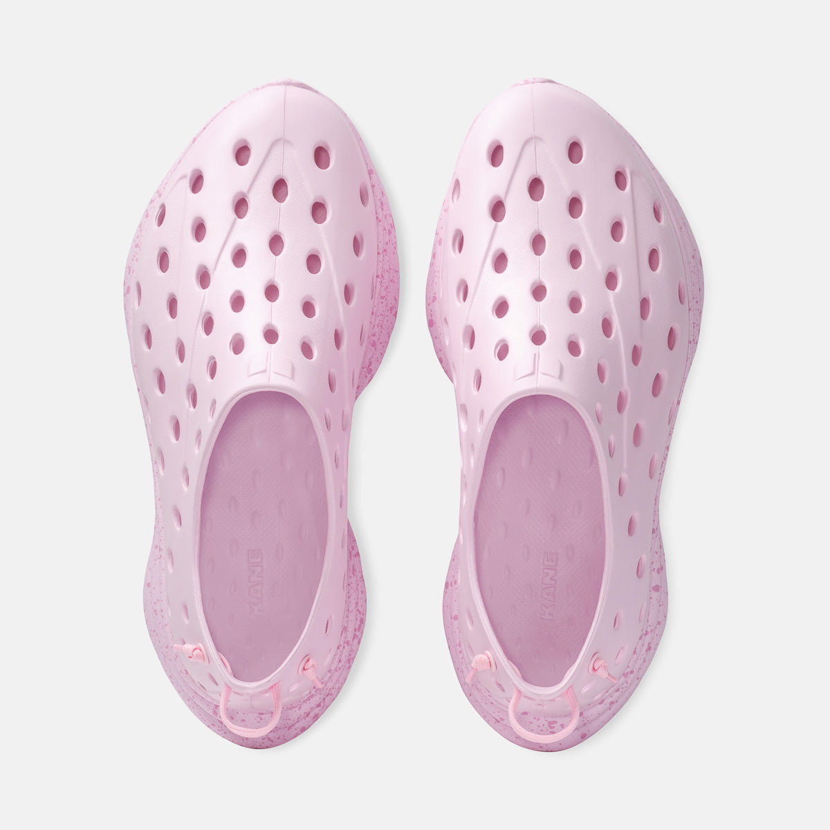 KANE Revive recovery shoe in bubblegum pink color, top view