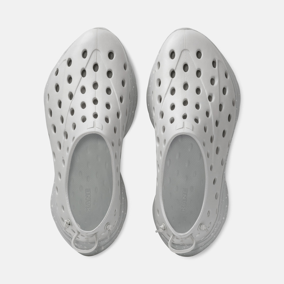 KANE Revive recovery shoe in stone color, top view