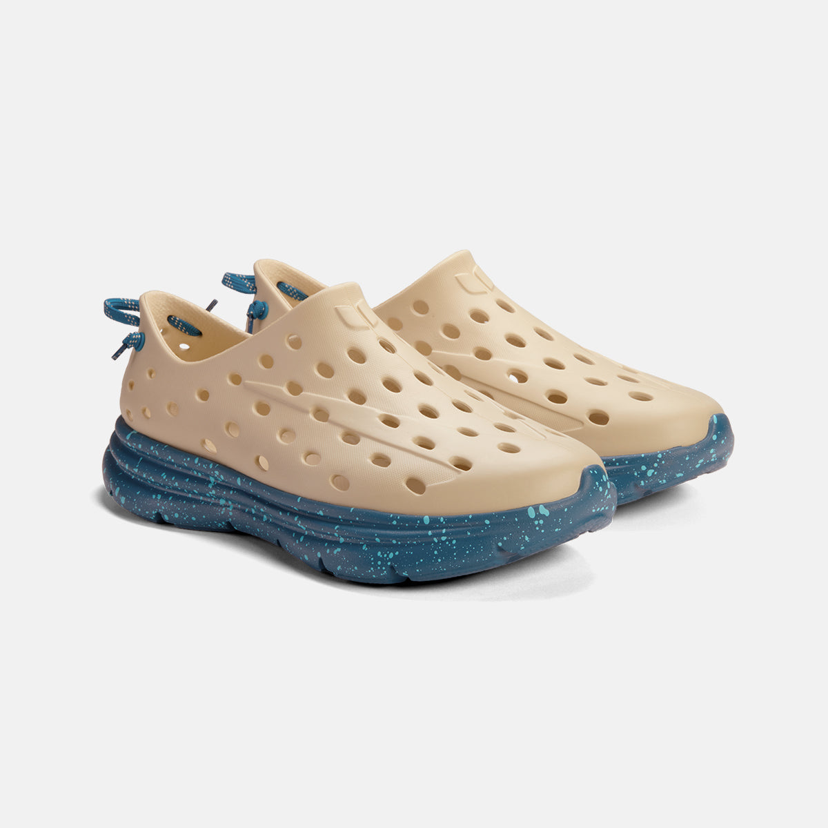 Tan / Radiance Blue Speckle