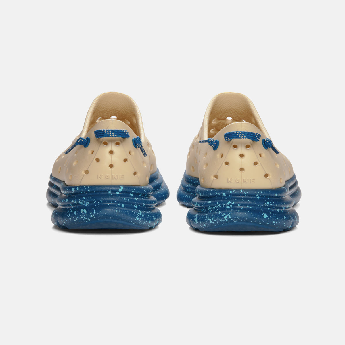 Tan / Radiance Blue Speckle