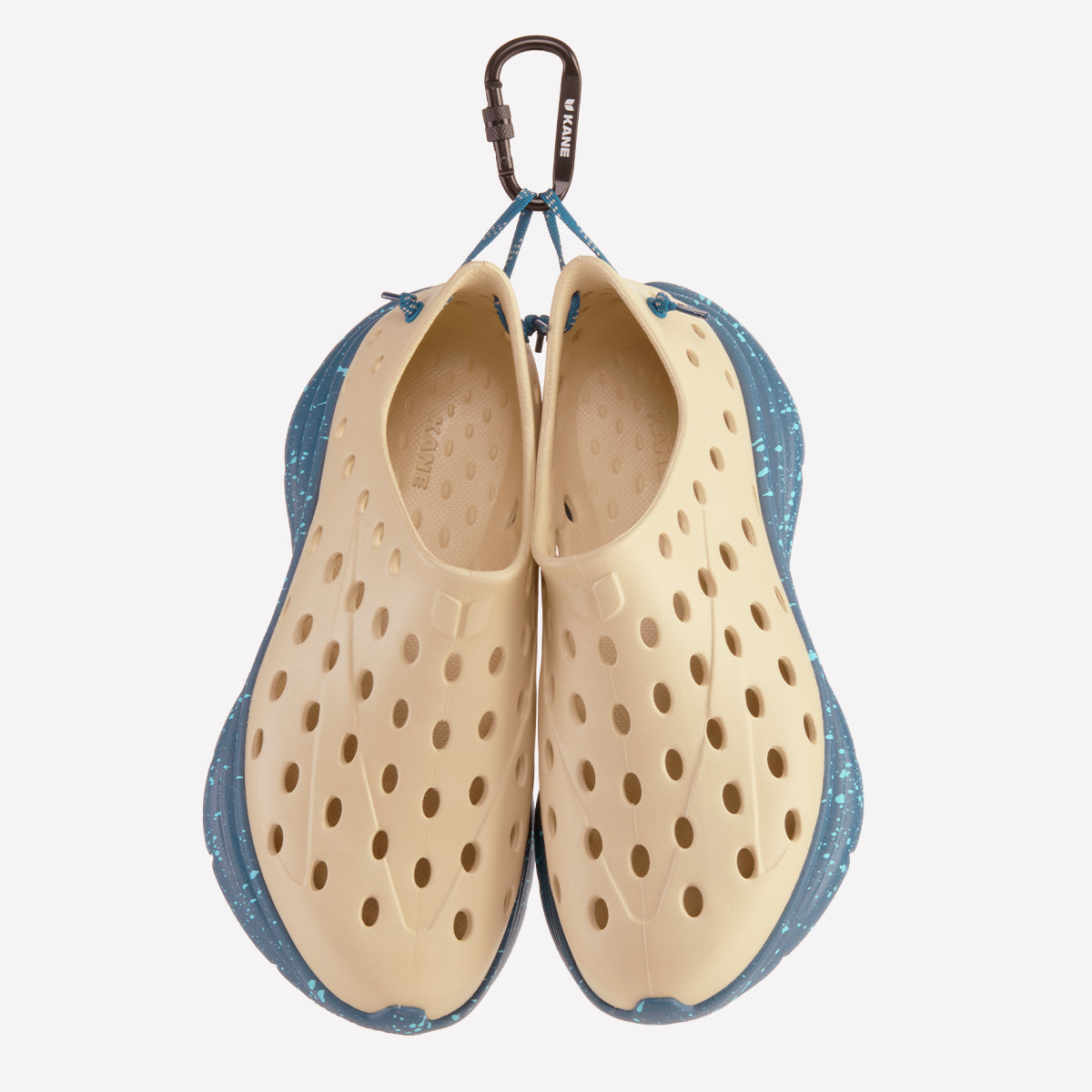 Tan / Radiance Blue Speckle