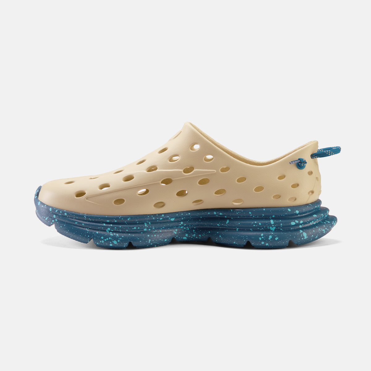 Tan / Radiance Blue Speckle