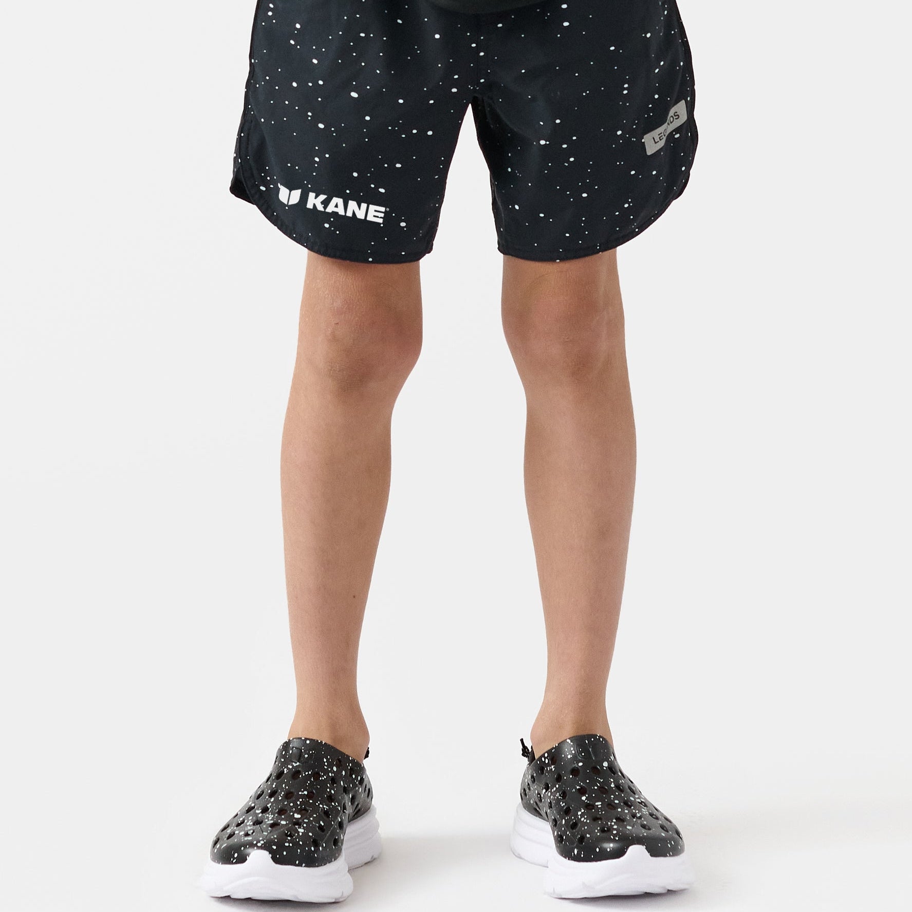 KANE x Little Legends Luka Short - Black Splatter