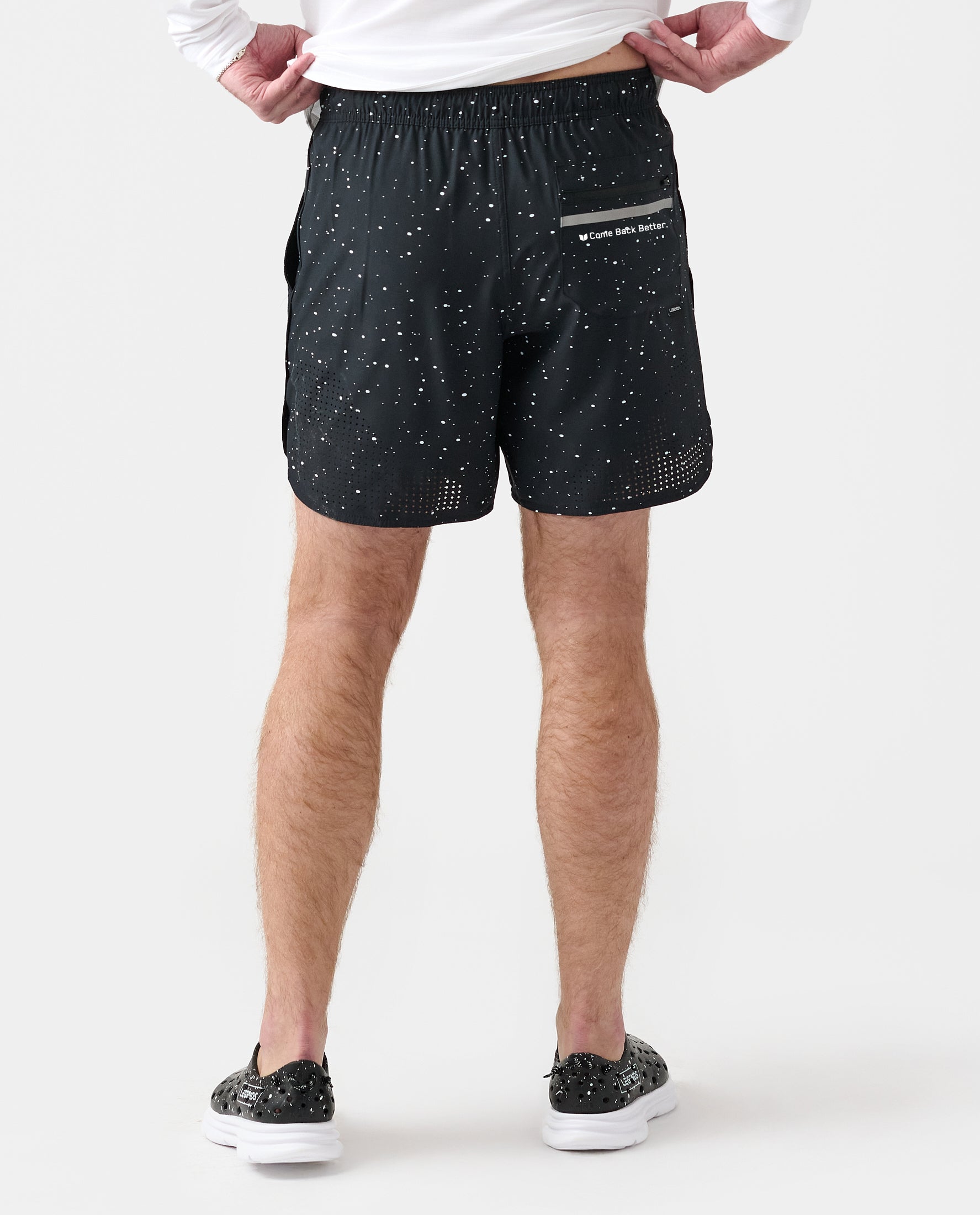 KANE x Legends Luka Short - Black Splatter