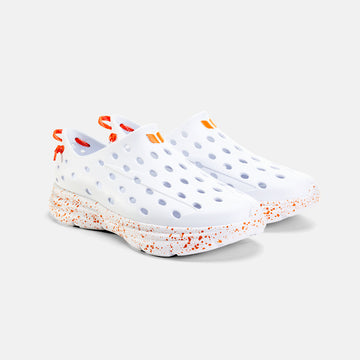 Revive - All White / Orange Speckle