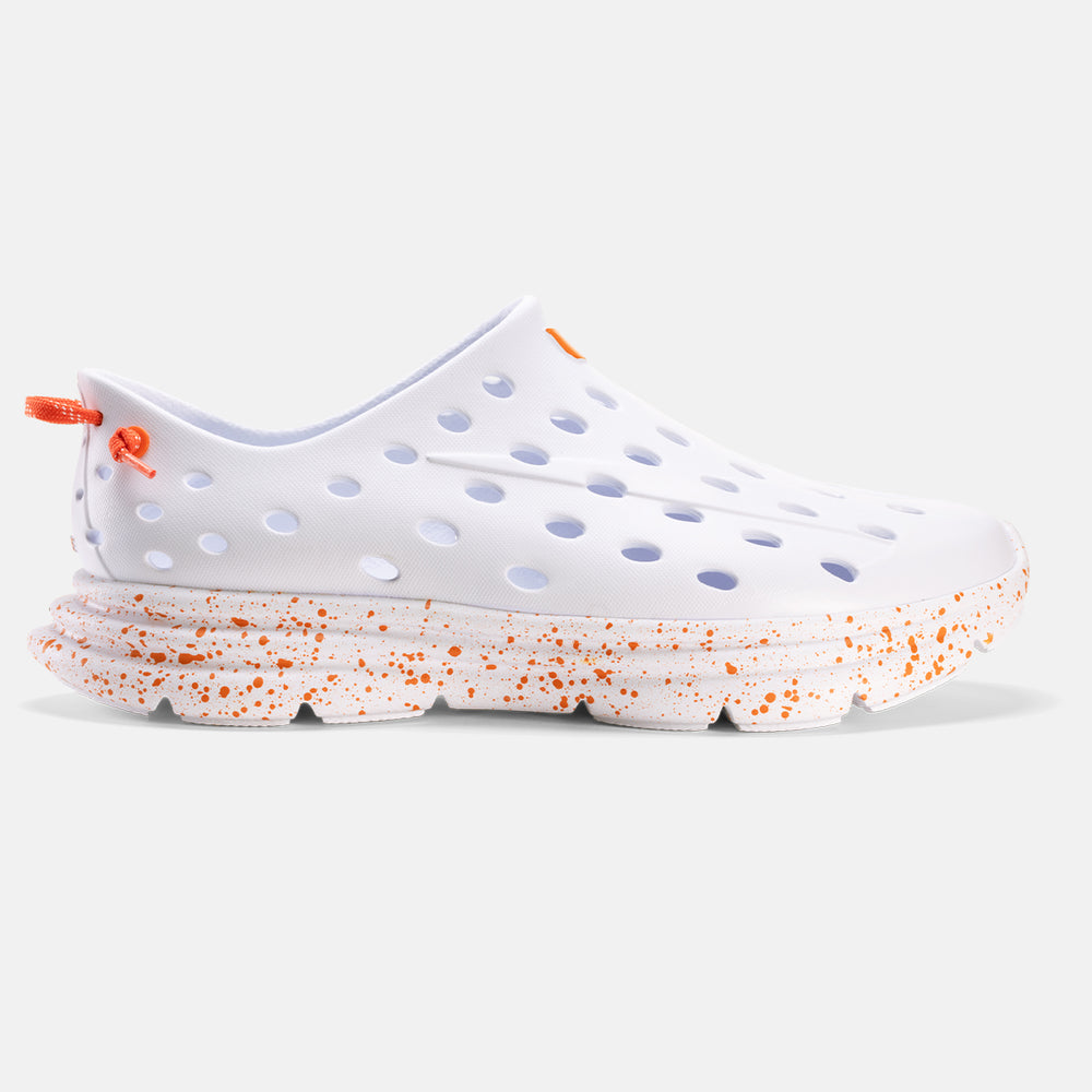 Kane Revive Active Recovery Shoe - White/Pacific Speckle