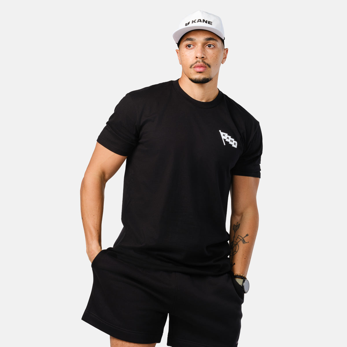 Men's Globe Tee - Black