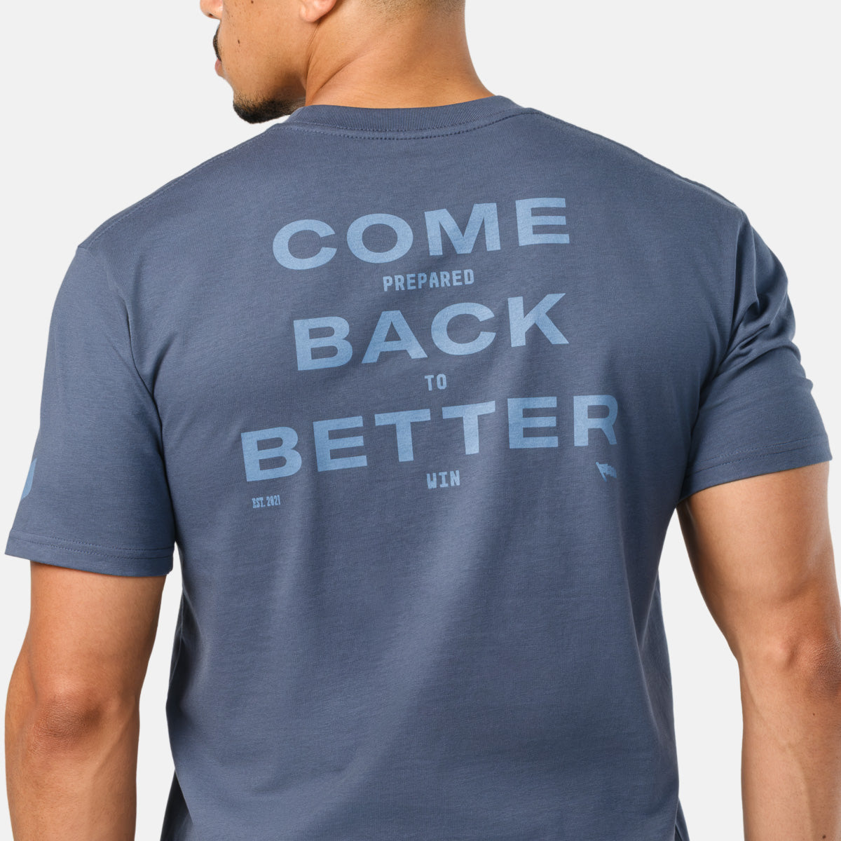 Men's Come Back Better Tee - Petrol Blue