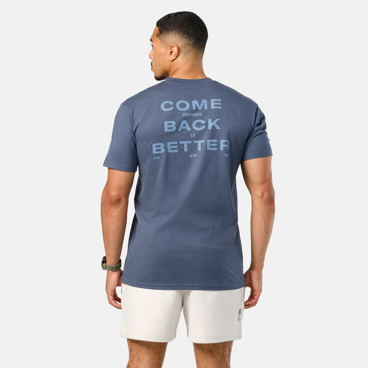 Men's Come Back Better Tee - Petrol Blue