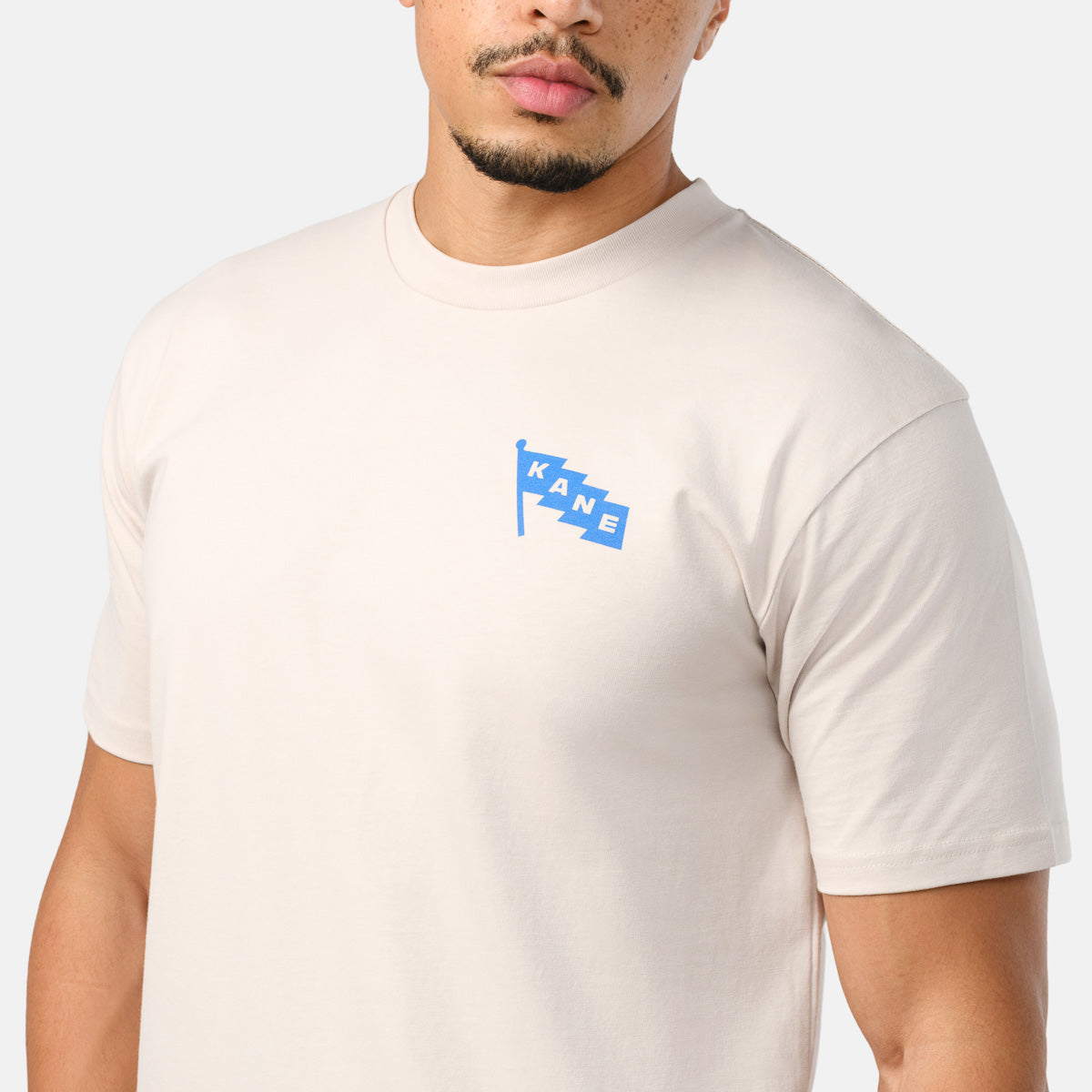 Men's Globe Tee - Bone