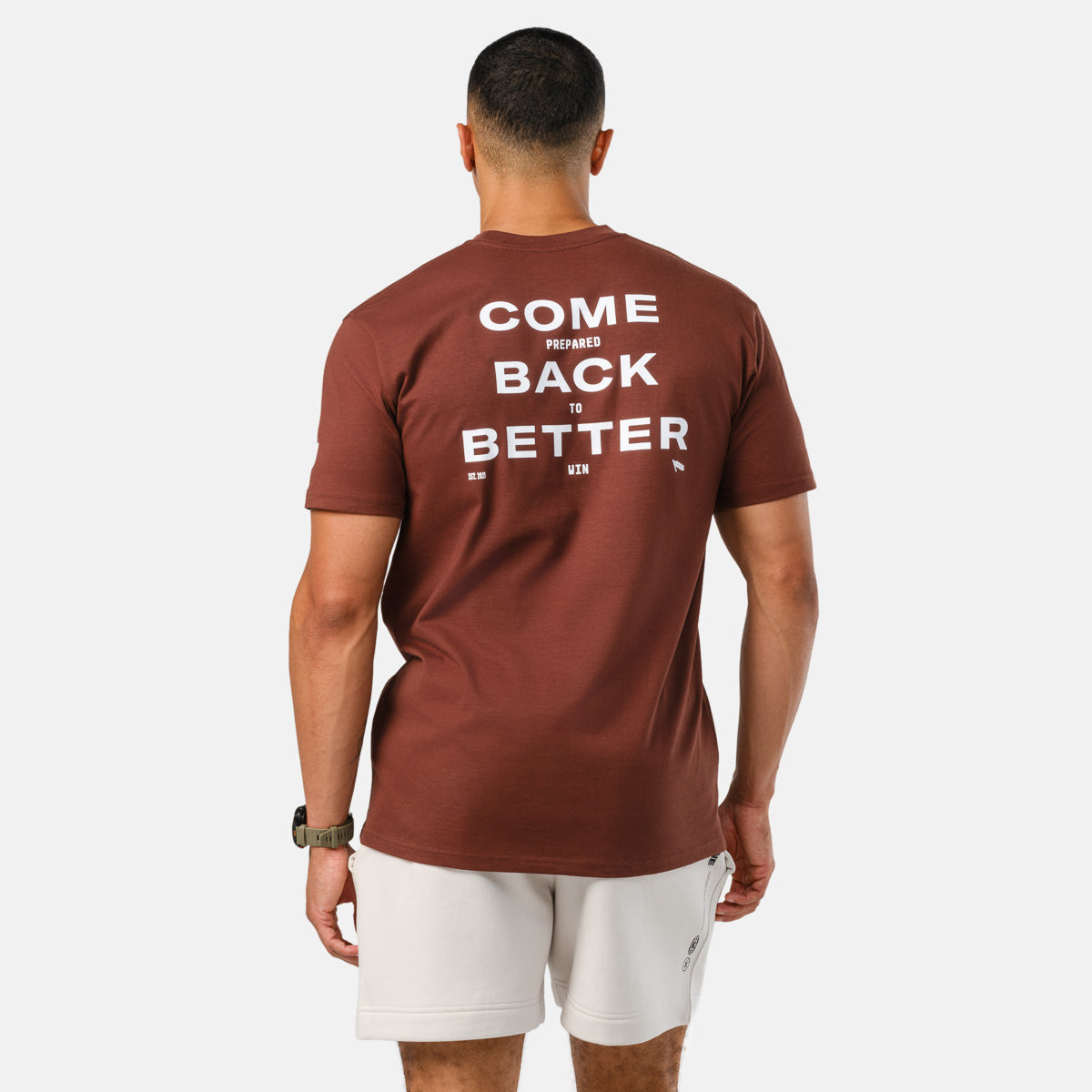 Men's Come Back Better Tee - Chestnut