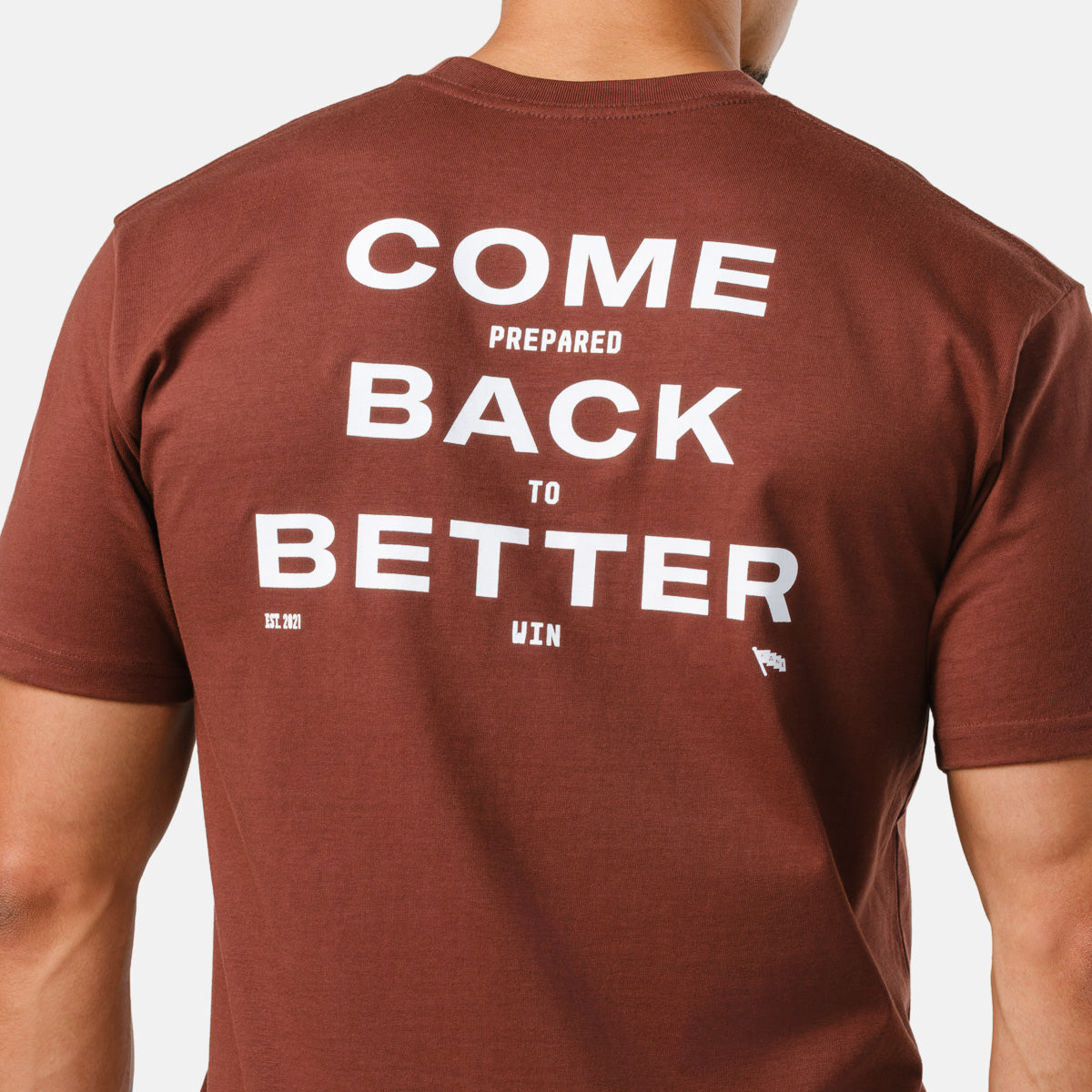 Men's Come Back Better Tee - Chestnut
