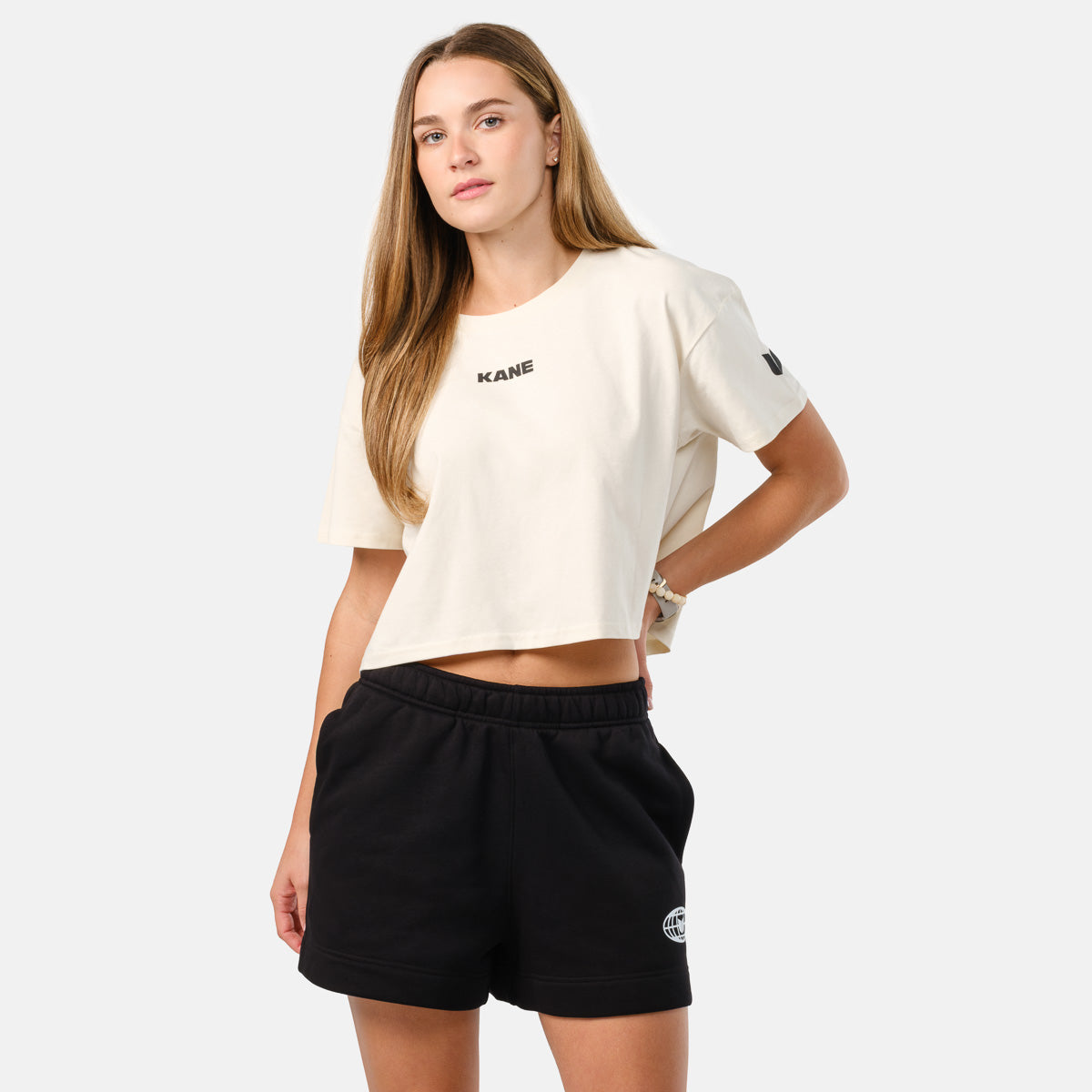 Women's Come Back Better Crop Tee - Ecru