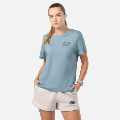 Women's CBB Tee - Slate Blue