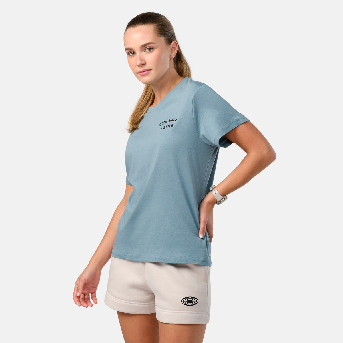 Women's CBB Tee - Slate Blue