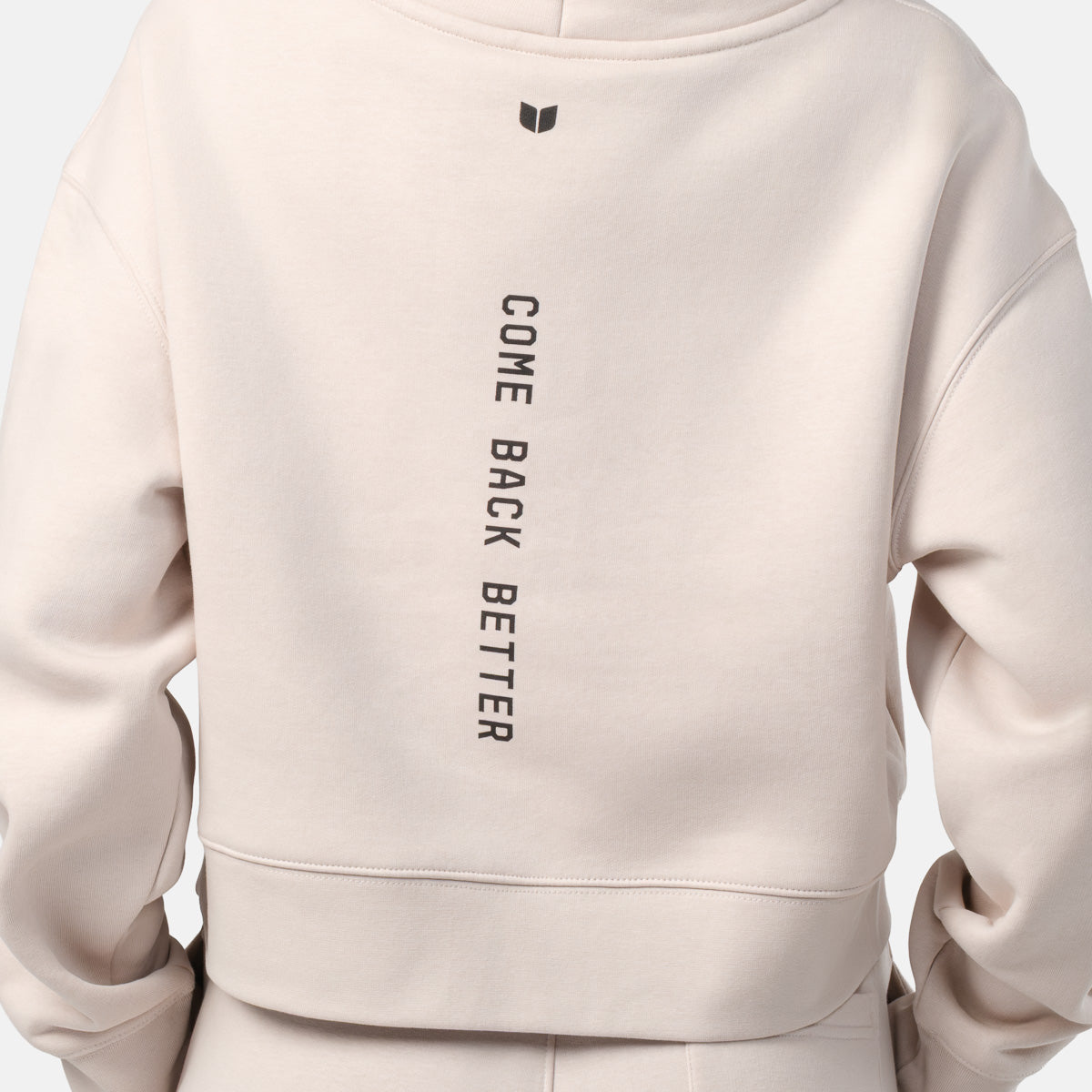 Women's CBB Crop Hoodie - Bone