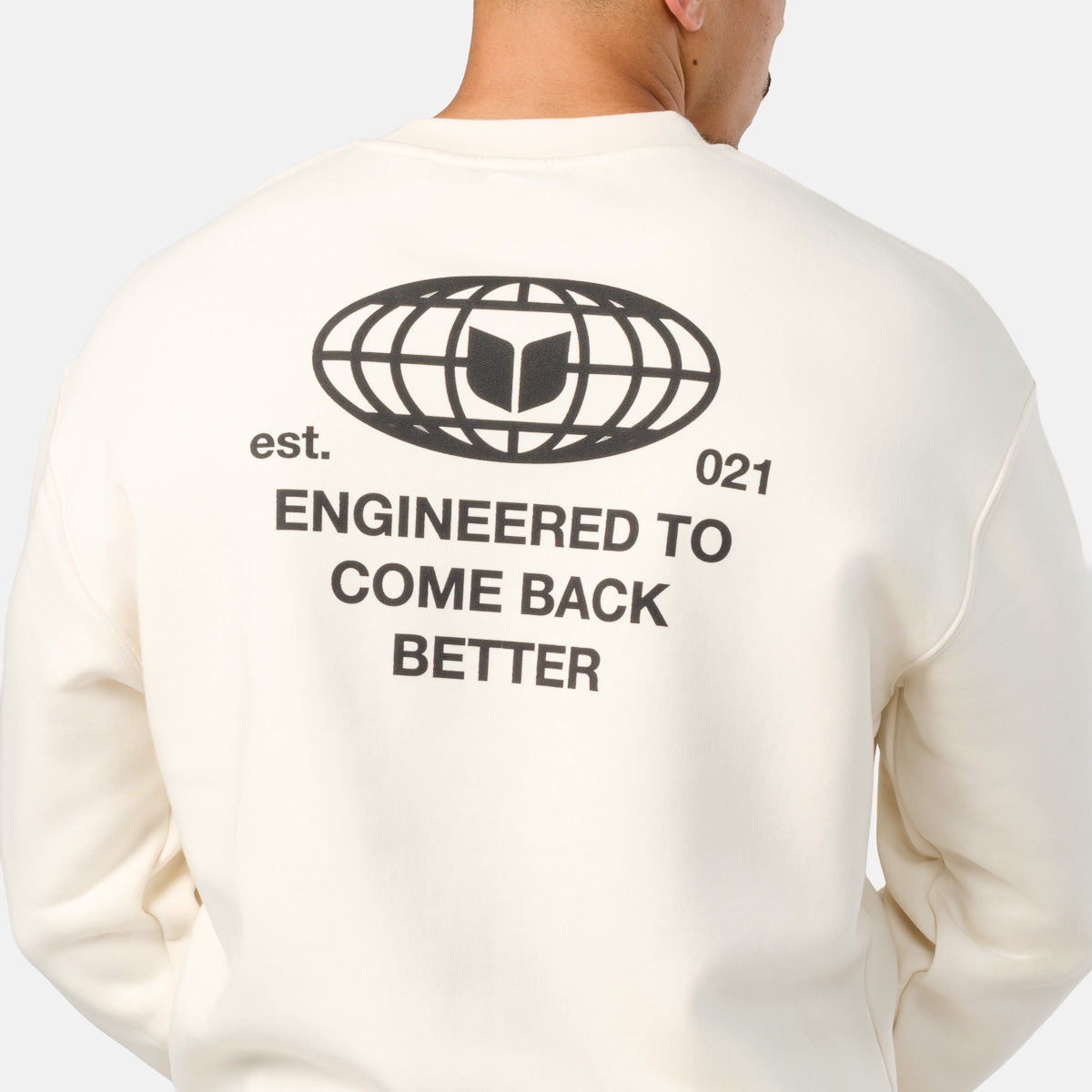 Men's Engineered Crew - Ecru