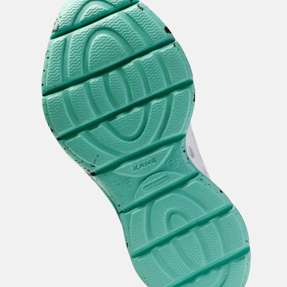 Revive - White / Electric Teal Speckle