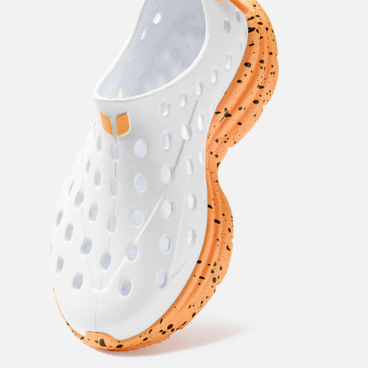 Revive Kids - White / Electric Orange Speckle