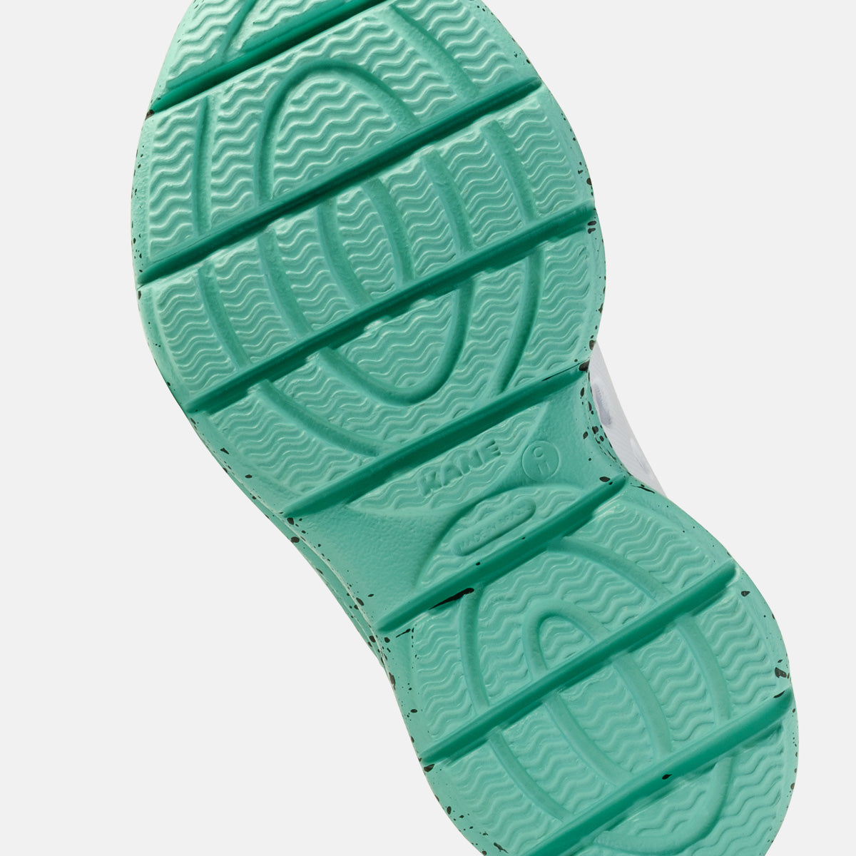 Revive Kids - White / Electric Teal Speckle