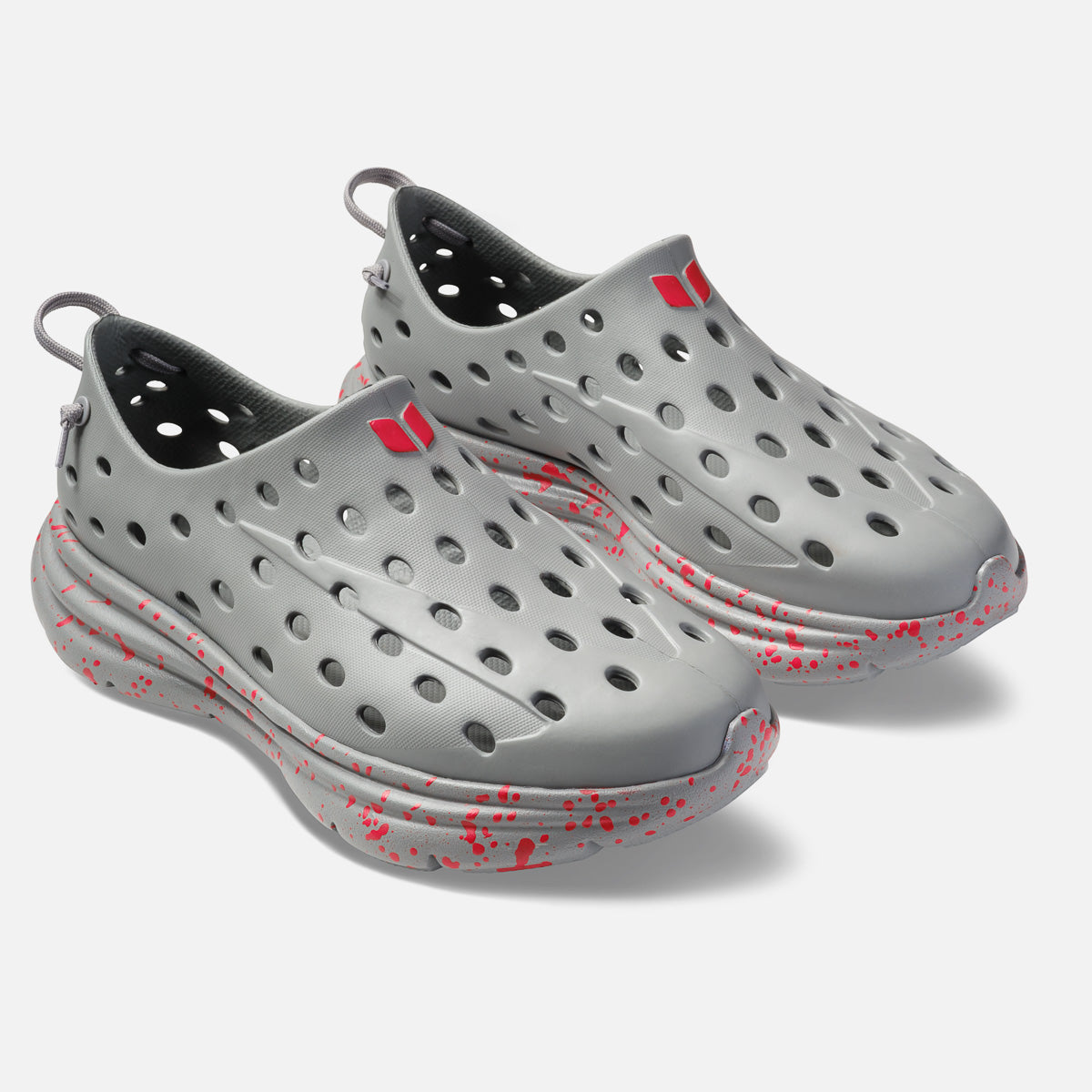Revive - Moon Gray / True Red Speckle