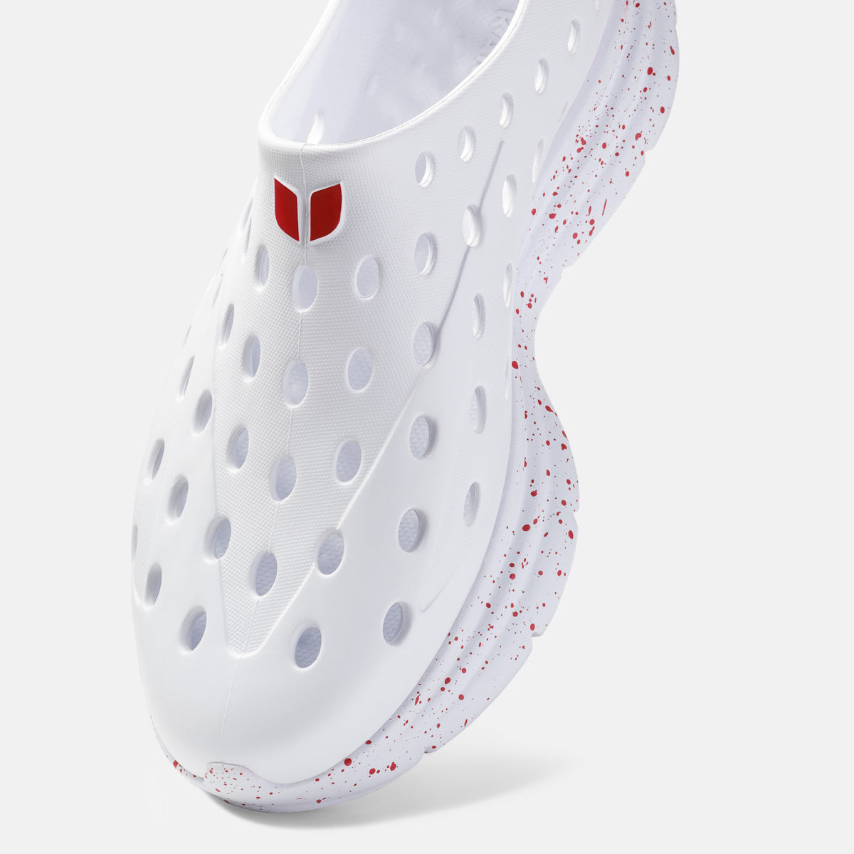 Revive - All White / Red Speckle