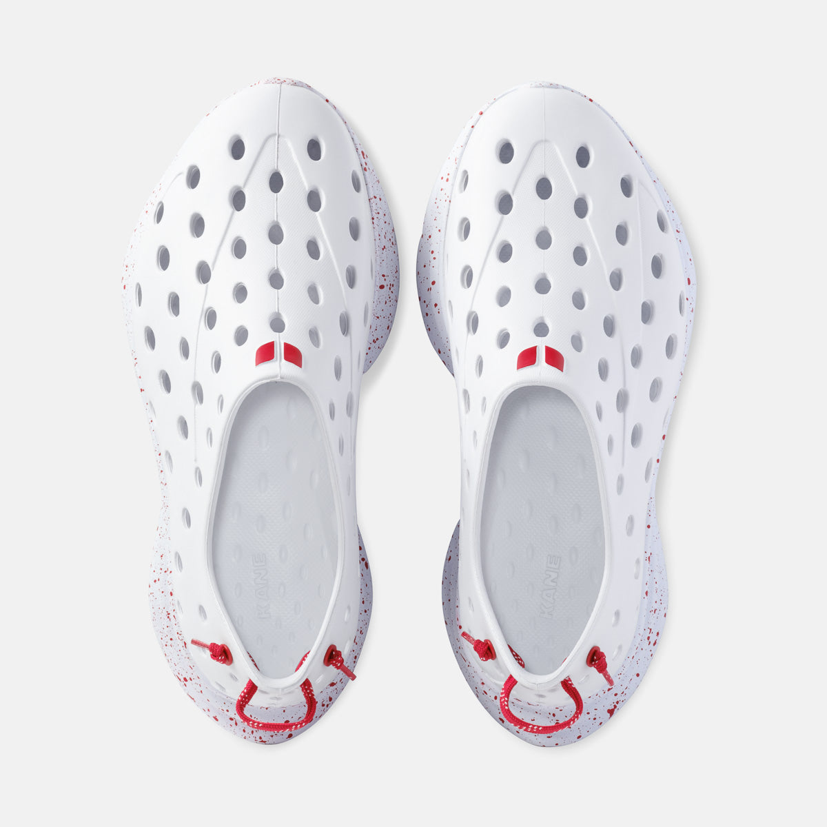 Revive - All White / Red Speckle