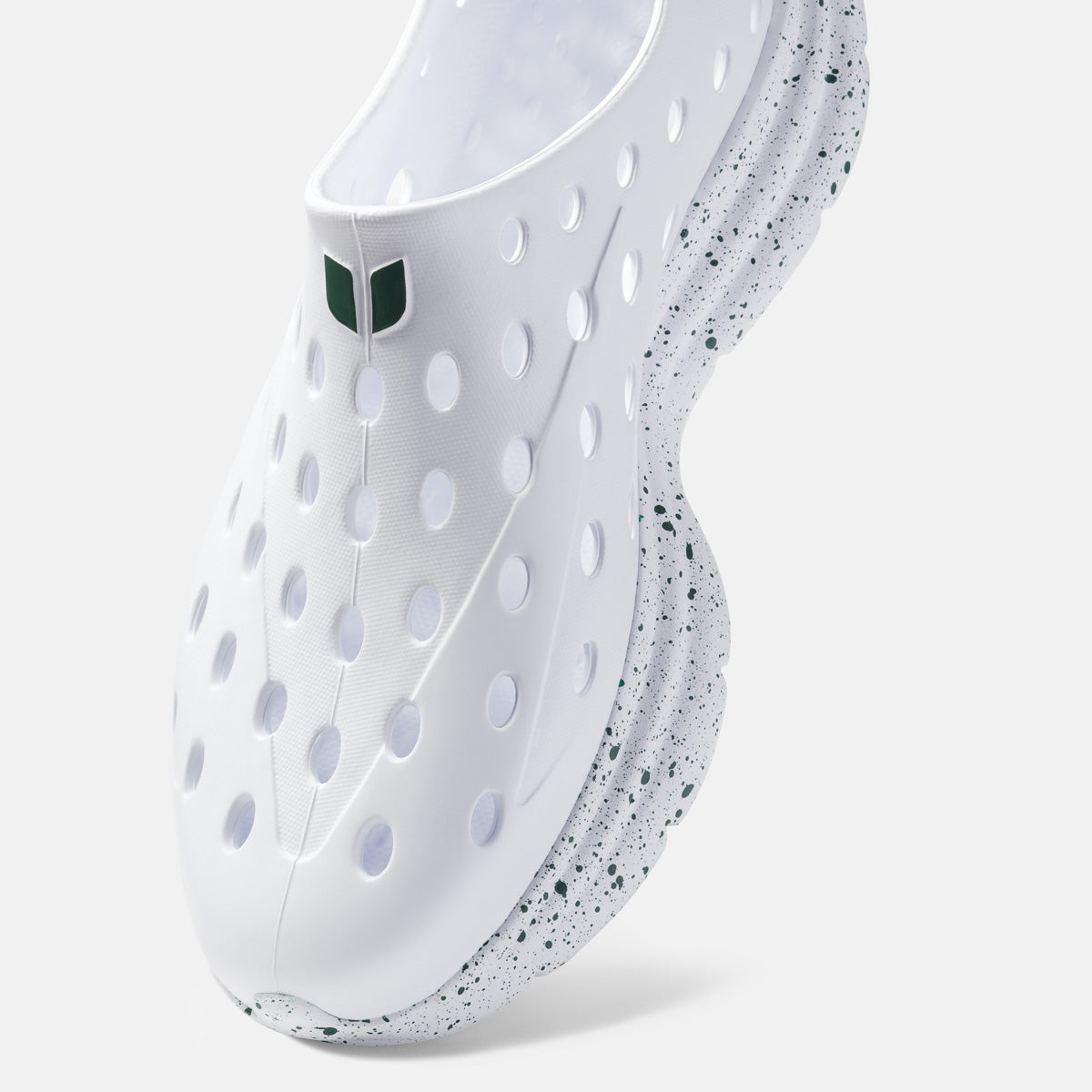 Revive - All White / Green Speckle