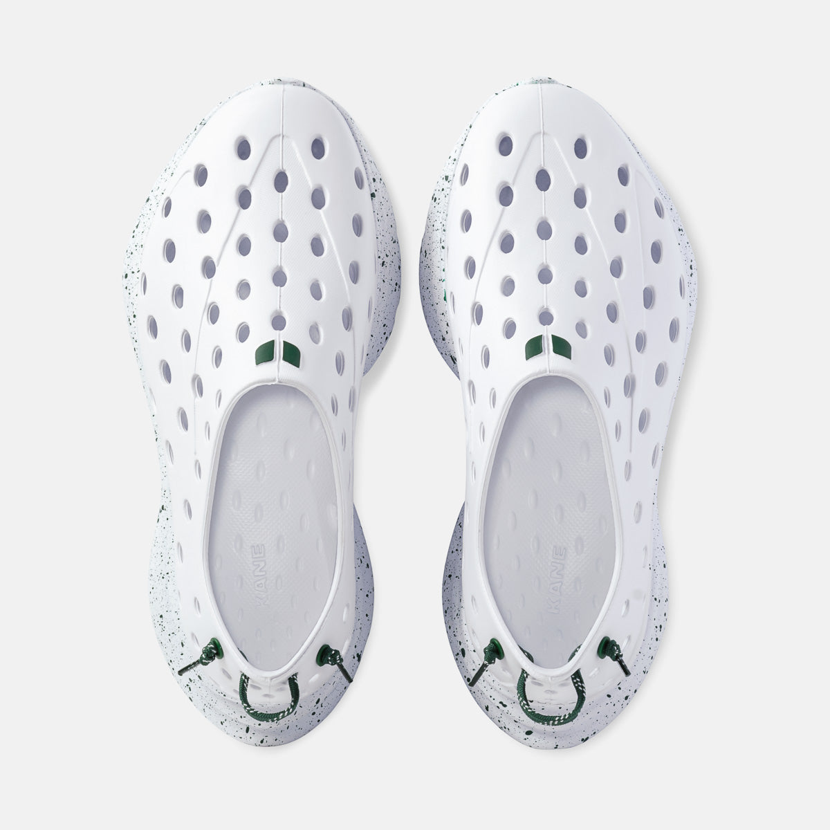 Revive - All White / Green Speckle