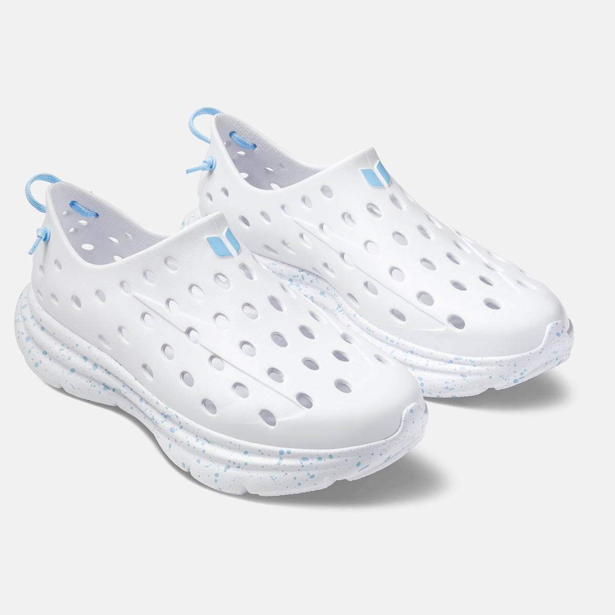 Revive - All White / Light Blue Speckle