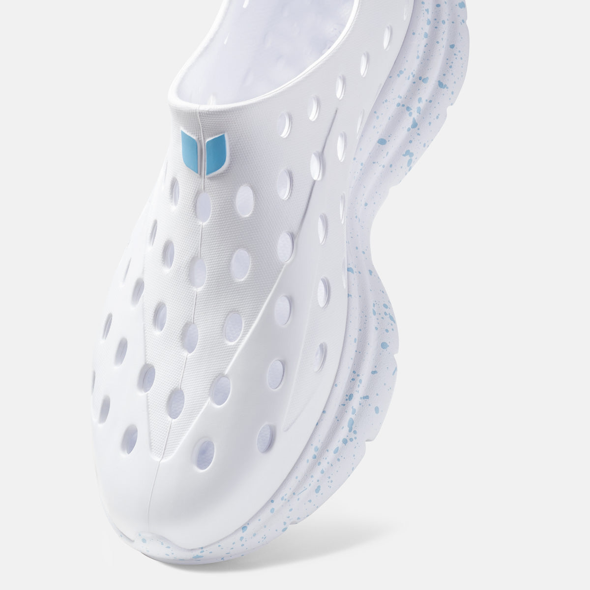 Revive - All White / Light Blue Speckle