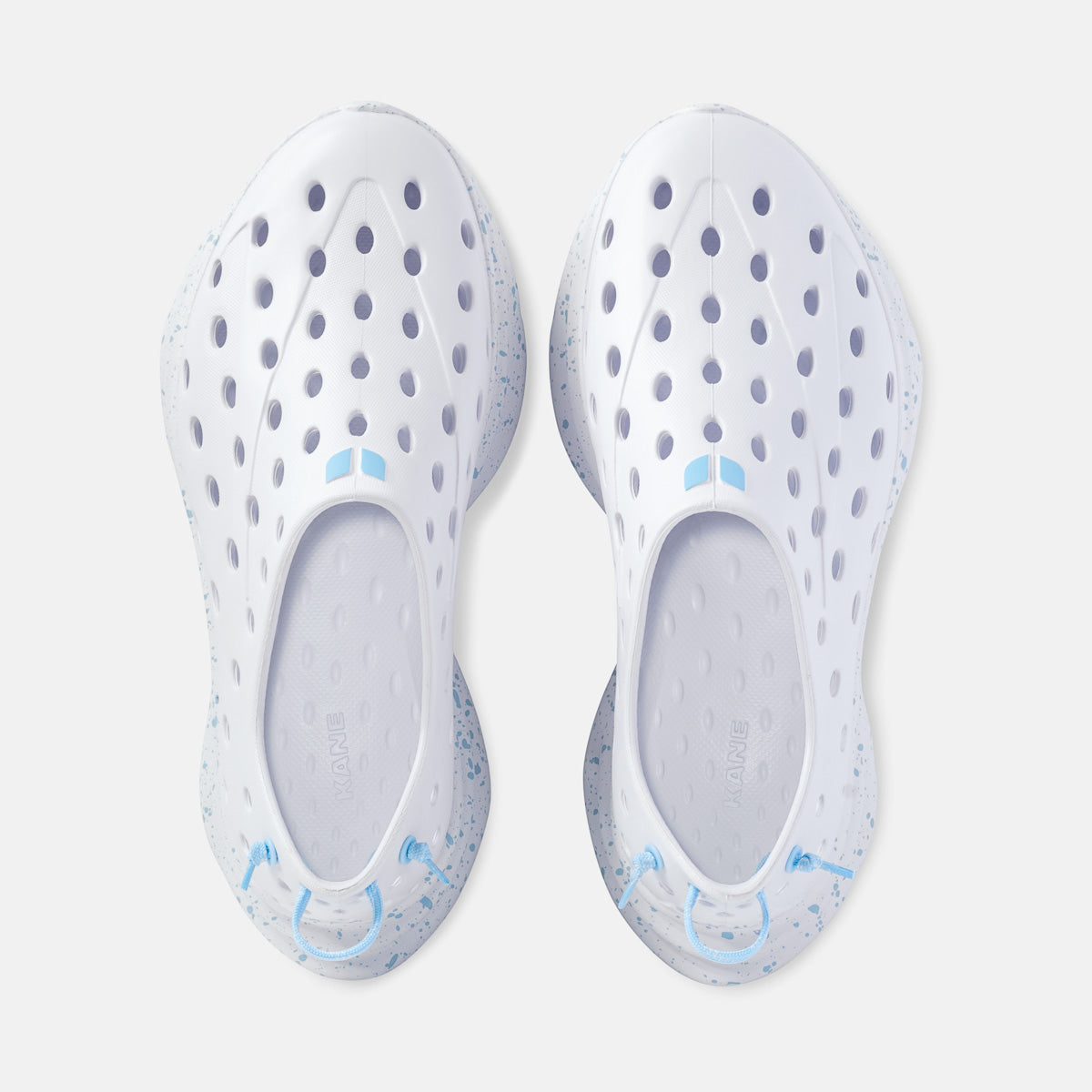 Revive - All White / Light Blue Speckle