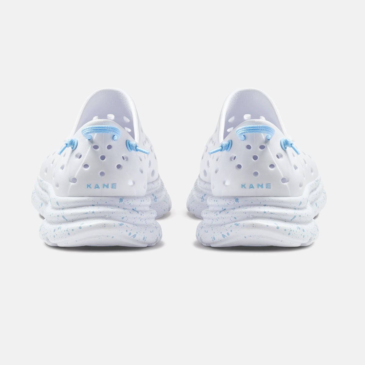 Revive - All White / Light Blue Speckle