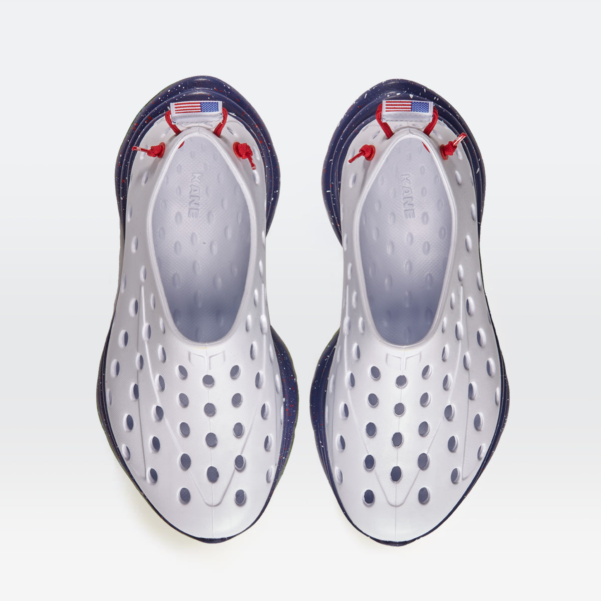 Kane Crocs Kane Revive - Stars / Stripes - Active Recovery Shoe – Kane Footwear