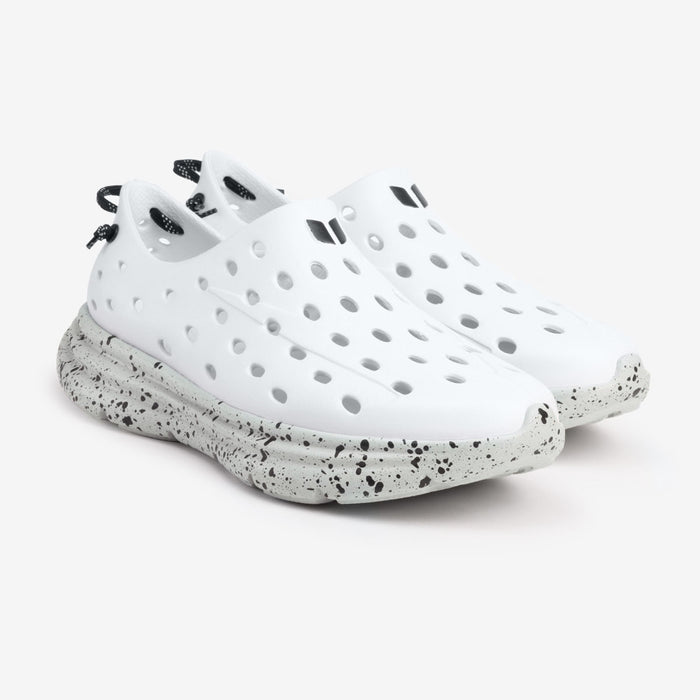 Kane  Revive Active Recovery Shoe - White/Black Speckle