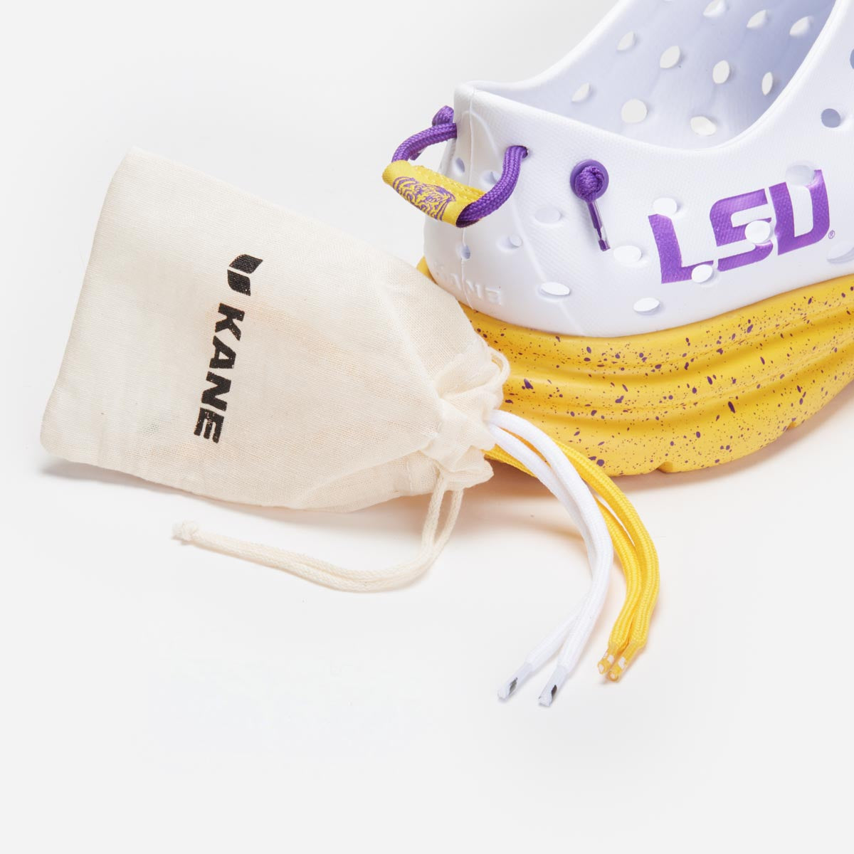 Load image into Gallery viewer, lsu -- white -- yellow
